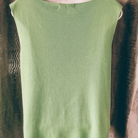 Coldwater Creek Silk & Cotton Sleeveless Knit Top - Picture 4 of 4